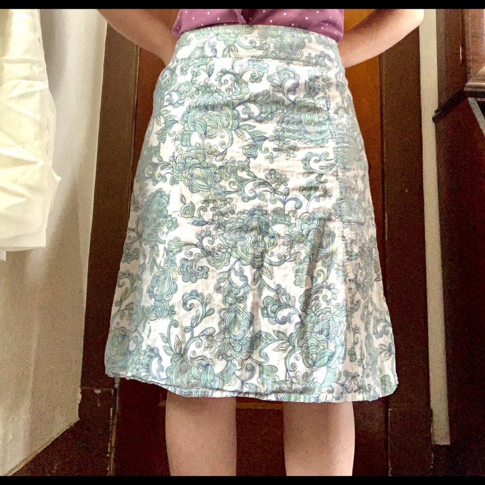 Floral skirt